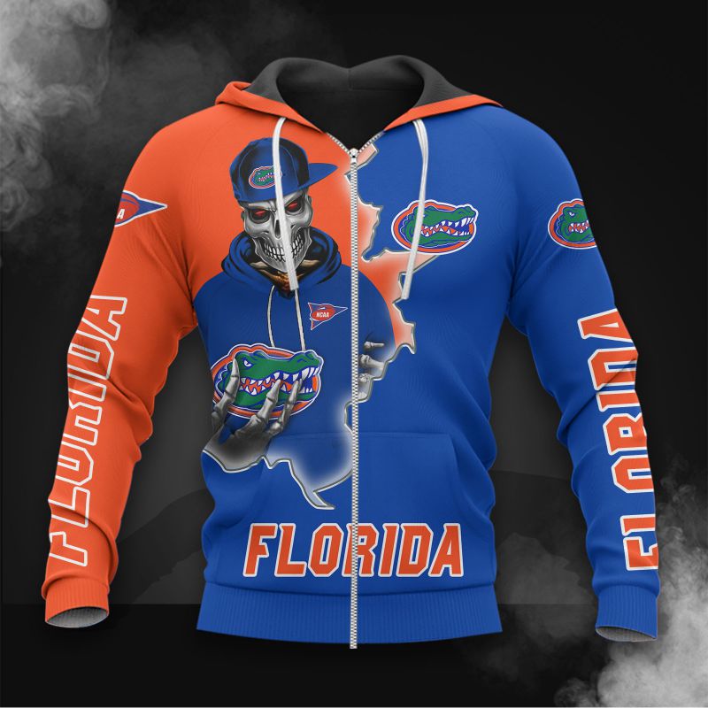 Florida Gators Skull Hoodie - Chomp With Style